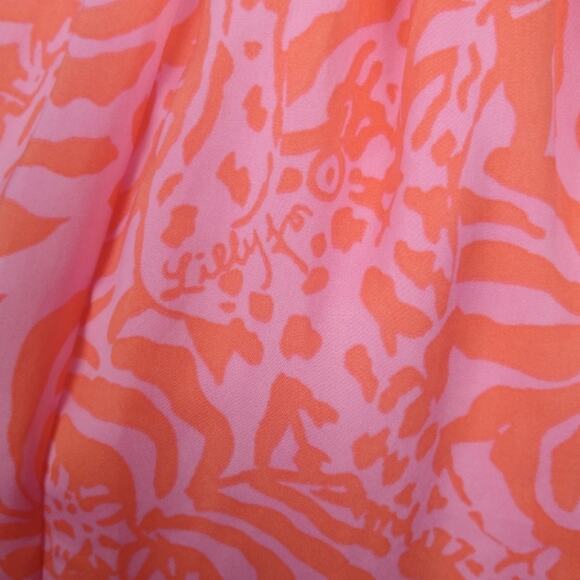 Lilly Pulitzer for Target 'Giraffing Me Crazy Flounce' Flounce Dress Size Small - Picture 8 of 16